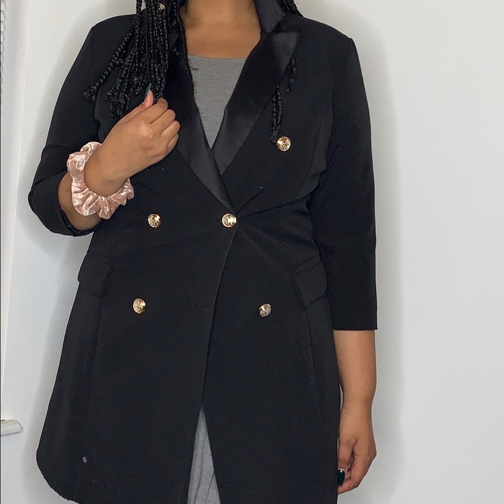 Black Tuxedo Dress